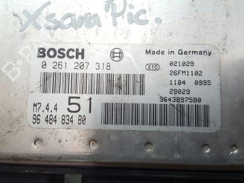 Engine control unit (ECU) CITROËN XSARA PICASSO (N68) 1.6 16V | BP12751605M57 