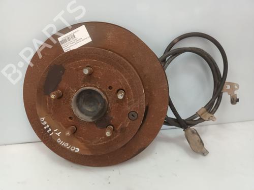 Used Left rear steering knuckle TOYOTA COROLLA Verso (ZER_, ZZE12_, R1_) 2.0 D-4D (CUR10_, CUR10R) (116 hp) 29708362