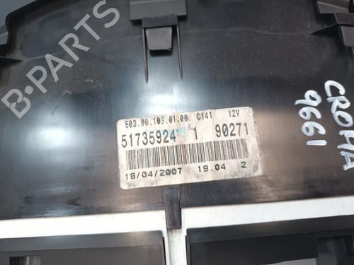 Instrument cluster FIAT CROMA (194_) 1.9 D Multijet (194AXC1B, 194AXC12) | BP19417383C47 