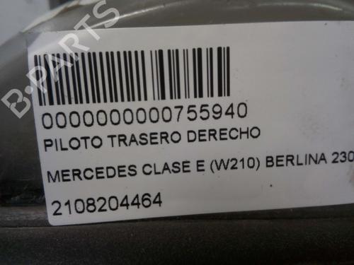 Right taillight MERCEDES-BENZ E-CLASS (W210) E 230 (210.037) | BP12810769C35 