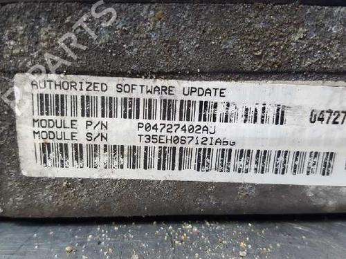 Engine control unit (ECU) CHRYSLER VOYAGER IV (RG, RS) 3.3 | BP12713643M57 