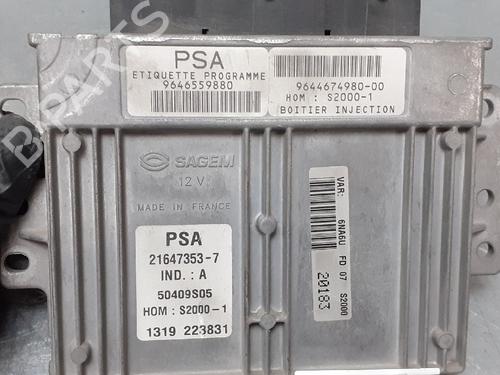 Engine control unit (ECU) CITROËN XSARA PICASSO (N68)  | BP12723004M57 