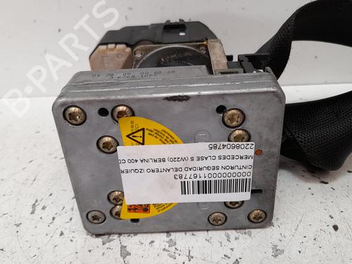 Used Front left seatbelt MERCEDES-BENZ S-CLASS (W220) S 400 CDI (220.028, 220.128) (250 hp) 12694150