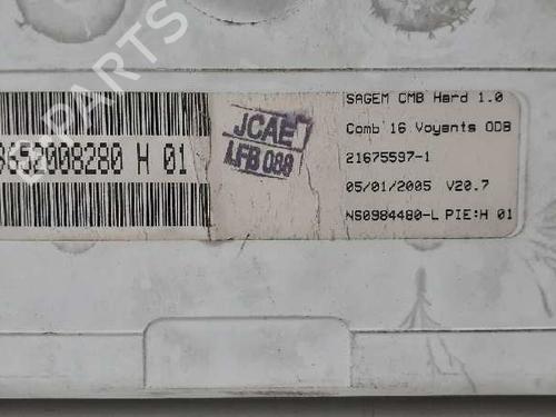 Instrument cluster CITROËN C2 (JM_) 1.4 HDi | BP12774357C47 