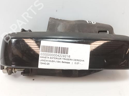 Used Rear right exterior door handle Rear right exterior door handle FIAT IDEA (350_) 1.3 D Multijet (90 hp) 34098346 34098346