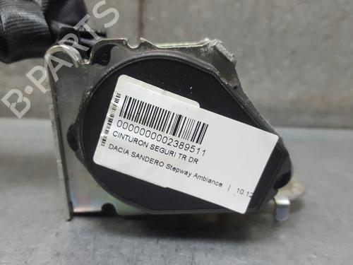 Used Rear right seatbelt DACIA SANDERO II [2012-2025]  12753223