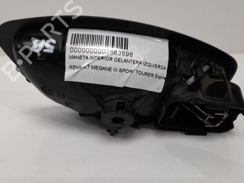 Front left interior door handle RENAULT MEGANE III Grandtour (KZ0/1)  | BP12771238I13 