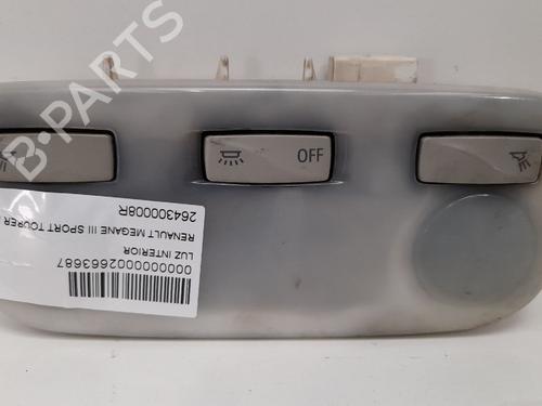 Used Interior roof light RENAULT MEGANE III Grandtour (KZ0/1) [2008-2016]  12771235