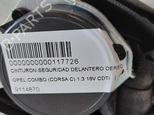 Front right seatbelt OPEL COMBO Box Body/MPV 1.3 CDTI 16V | BP12694746I25 