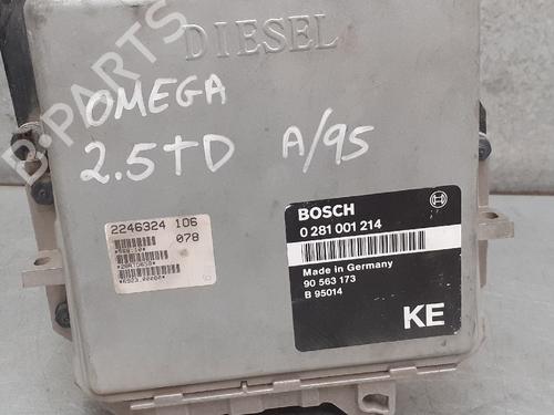 Engine control unit (ECU) OPEL OMEGA B (V94) 2.5 TD (F69, M69, P69) | BP12690173M57 