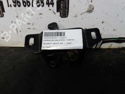 Cerradura de porton trasero PEUGEOT 106 I (1A, 1C) 1.1 (60 hp) 12693150