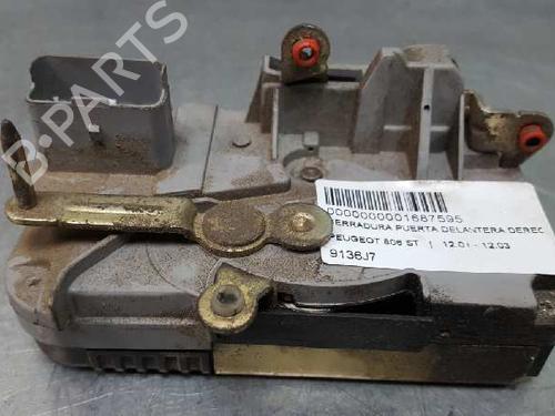 Serrure avant droite PEUGEOT 806 (221) 2.0 16V (136 hp) 12717042
