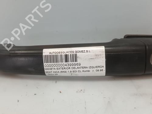 Front left exterior door handle SEAT INCA (6K9) 1.9 SDI | BP29450890C128 
