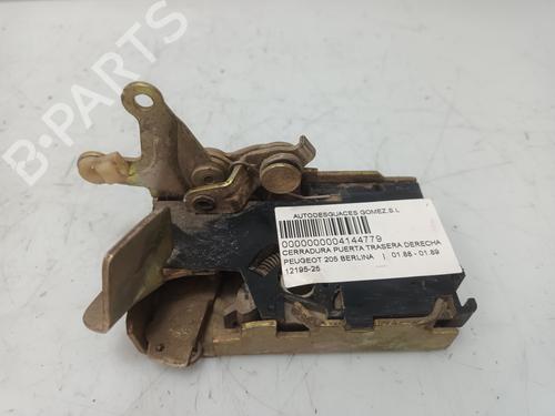 Høyre bak lås PEUGEOT 205 II (20A/C) [1987-2000]  24822516