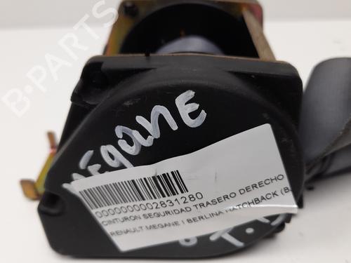 Rear right seatbelt RENAULT MEGANE I (BA0/1_) 1.9 D Eco (BA0A, BA0U, BA0R) | BP12779340I28 