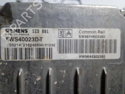 Engine control unit (ECU) CITROËN XSARA Coupe (N0) 2.0 HDI 90 | BP12691652M57 