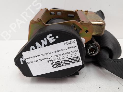 Used Rear left seatbelt RENAULT MEGANE II Coupé-Cabriolet (EM0/1_) [2003-2010]  12742209