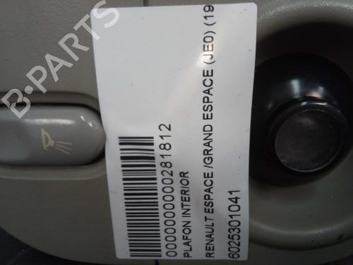 Used Interior roof light Interior roof light 12778597 12778597