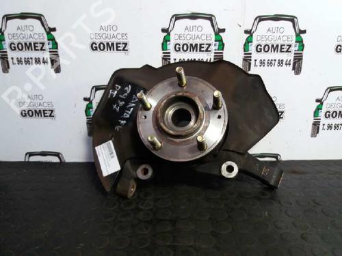 Used Left front steering knuckle HYUNDAI SANTA FÉ II (CM) 2.2 CRDi GLS (150 hp) 12814158