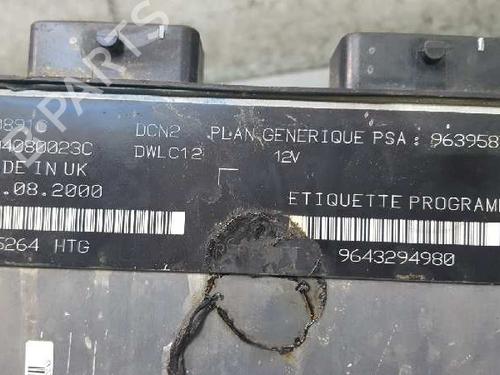Engine control unit (ECU) CITROËN XSARA (N1) 1.9 D | BP12717426M57 