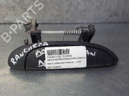 Maneta exterior delantera derecha DACIA LOGAN MCV (KS_) [2007-2024]  12857147