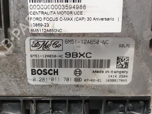 Engine control unit (ECU) FORD FOCUS C-MAX (DM2)  | BP16568828M57 