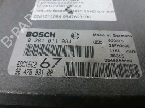 Engine control unit (ECU) CITROËN XSARA PICASSO (N68)  | BP12793905M57 