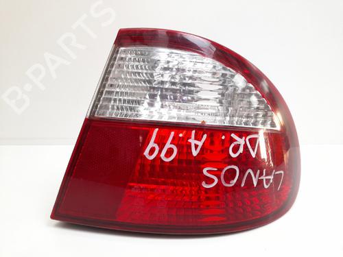 Used Right taillight DAEWOO LANOS (KLAT) 1.3 (75 hp) 12810424