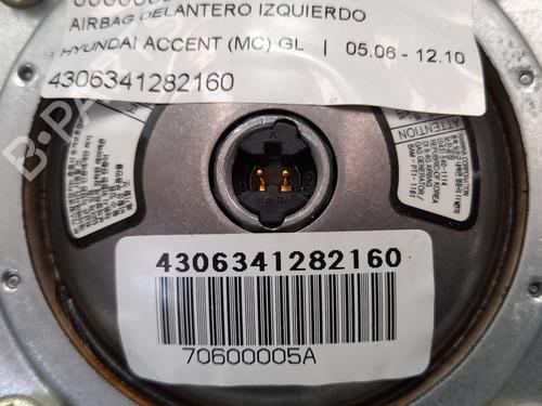 Driver airbag HYUNDAI ACCENT III (MC) 1.4 GL | BP12789954C9 