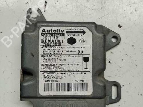 Used ECU airbags RENAULT KANGOO (KC0/1_) D 65 1.9 (KC0E, KC02, KC0J, KC0N) (64 hp) 12701677