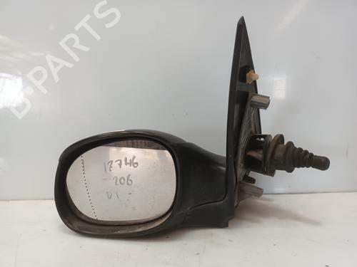 Used Left mirror PEUGEOT 206 Hatchback (2A/C) 1.9 D (69 hp) 29028891