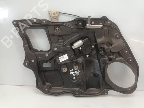 Vindusheismekanisme venstre foran MAZDA 3 Saloon (BK) 1.6 DI Turbo (BK12Y) (109 hp) 31760366