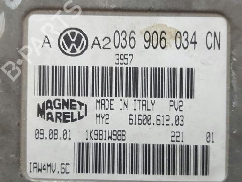 Engine control unit (ECU) VW GOLF IV (1J1) 1.6 16V | BP12820230M57 