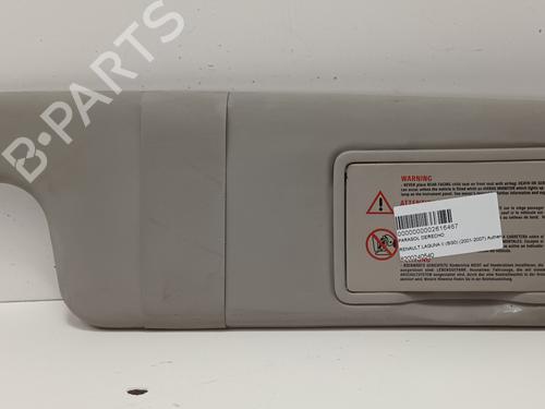 Used Right sun visor Right sun visor 12769212 12769212