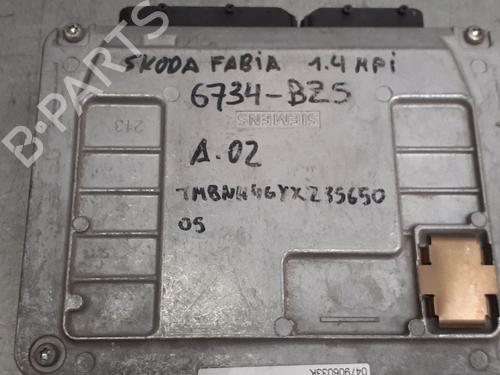 Engine control unit (ECU) SKODA FABIA I (6Y2)  | BP12717936M57 