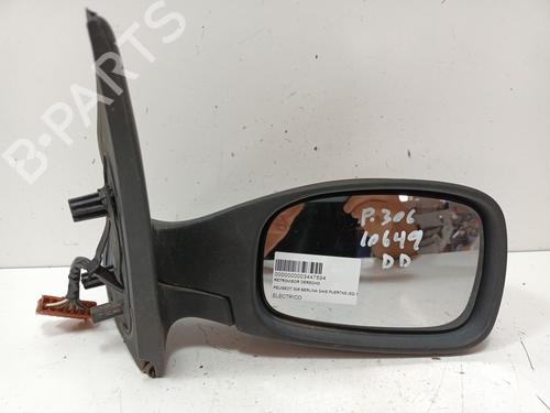 Used Right mirror PEUGEOT 306 (7B, N3, N5) 1.9 SLD (68 hp) 13756201