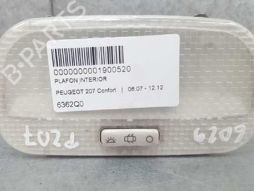 Used Interior roof light PEUGEOT 207 (WA_, WC_) 1.4 HDi (68 hp) 12728371