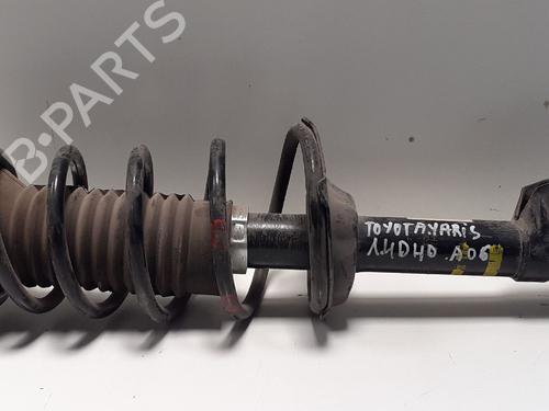 Venstre fortil støddæmper TOYOTA YARIS (_P1_) 1.4 D-4D (NLP10_, NLP10R) (75 hp) 12757457