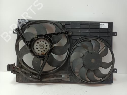 Used Radiator fan VW POLO (9N_, 9A_) 1.4 16V (75 hp) 17518288