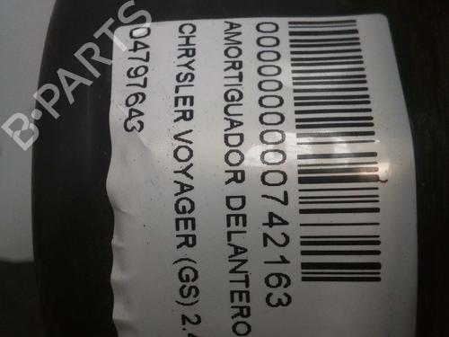 Used Left front shock absorber CHRYSLER VOYAGER / GRAND VOYAGER III (GS_, NS_) 2.4 i (151 hp) 12810355