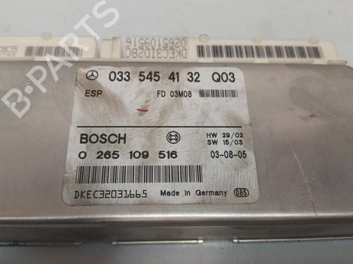 Control unit MERCEDES-BENZ E-CLASS (W211) E 200 Kompressor (211.042) | BP27485661M11 