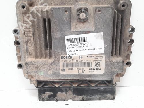 Used Engine control unit (ECU) OPEL ASTRA H (A04) 1.7 CDTI (L48) (80 hp) 12772348