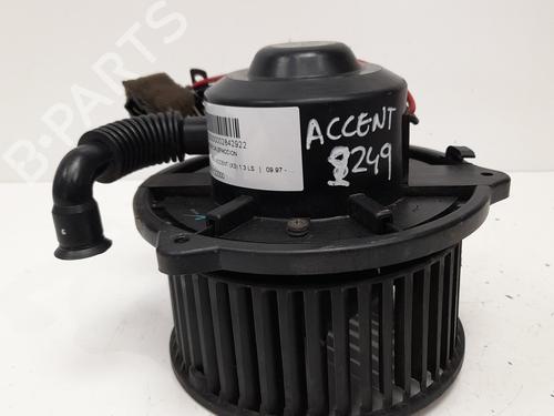 Used Heater blower motor HYUNDAI ACCENT I (X-3) 1.3 (75 hp) 12779727