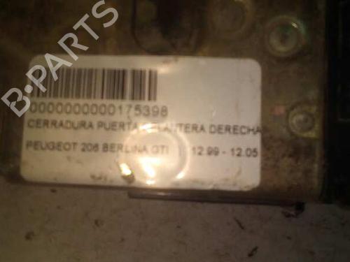 Front right lock PEUGEOT 206 Hatchback (2A/C) 2.0 S16 | BP12720569C97 