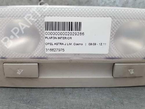 Used Interior roof light OPEL ASTRA J (P10) [2009-2016]  12735327
