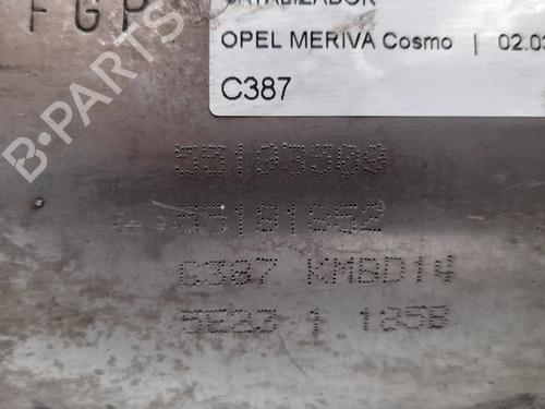 Catalyst OPEL MERIVA A MPV (X03) 1.3 CDTI (E75) | BP12772273M10 