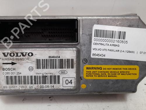 Kollisjonspute styreenhet VOLVO V70 II (285) 2.4 (170 hp) 12744706