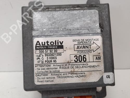 Airbag styreenhed PEUGEOT 306 Hatchback (7A, 7C, N3, N5) 1.8 (101 hp) 12806358