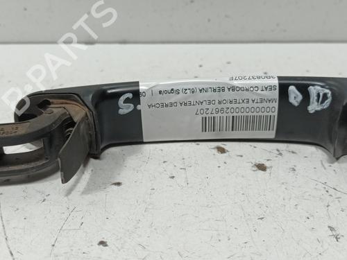 Front right exterior door handle SEAT CORDOBA (6L2) 1.4 16V | BP15286807C129 