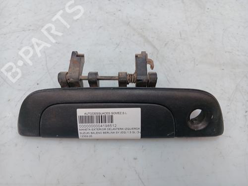 Used Front left exterior door handle SUZUKI BALENO (EG) 1.3 i 16V (SY413) (85 hp) 24900526